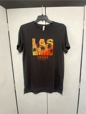 Black LAS Vegas Graphic Short Sleeve Tee